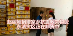 赵丽颖携手河北共渡难关，向河北捐赠物资寄托关怀之心